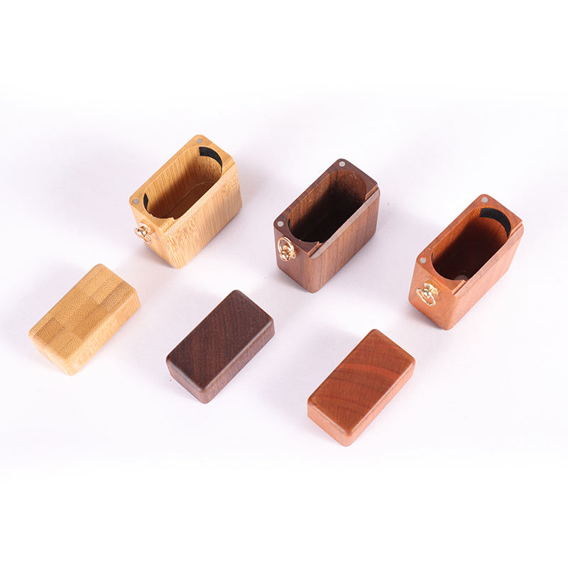 Factory Wholesale Luxury Wooden Bamboo Durable Shockproof Case Cover with Customizable Color and Modern Style for AirPod Pro 1 2