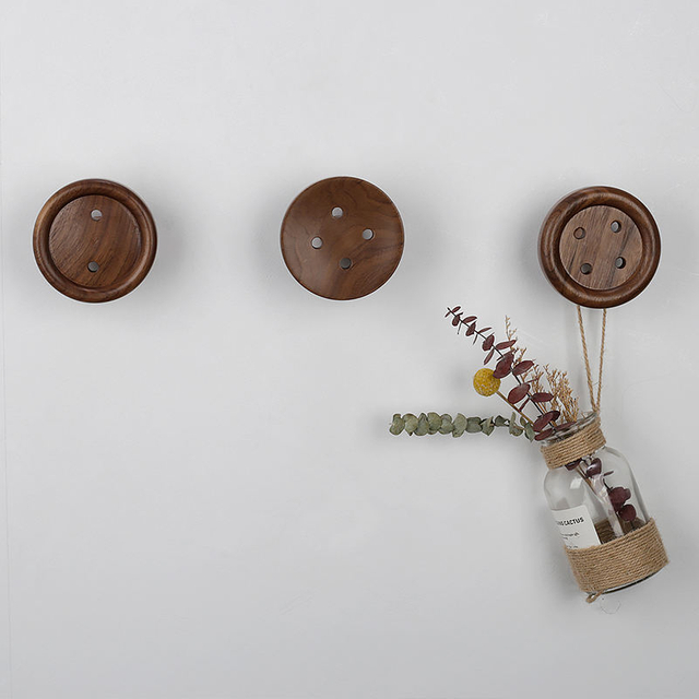 Wooden Children's Cute Rectangle Shape Furniture Handle Wardrobe Cabinets Kitchen Drawers Button Knobs Customizable Color Modern