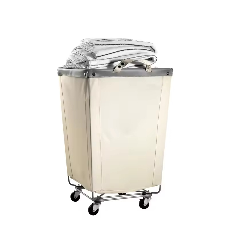 OEM&ODM Laundry Basket with Wheels Laundry Hamper with Removable Wash Bag Household Goods Rolling Laundry Basket