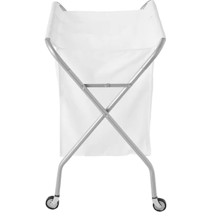 High-Capacity Minimalist Wheeled Laundry Sorter Factory Custom Bathroom Storage Basket for Clothing Practical Rolling Basket