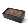 Solid Wood Lacquer Cigar Humidor Box Case Modern Style Home Decor Customizable Color Durable Space-Saving Huina Brand Rectangle