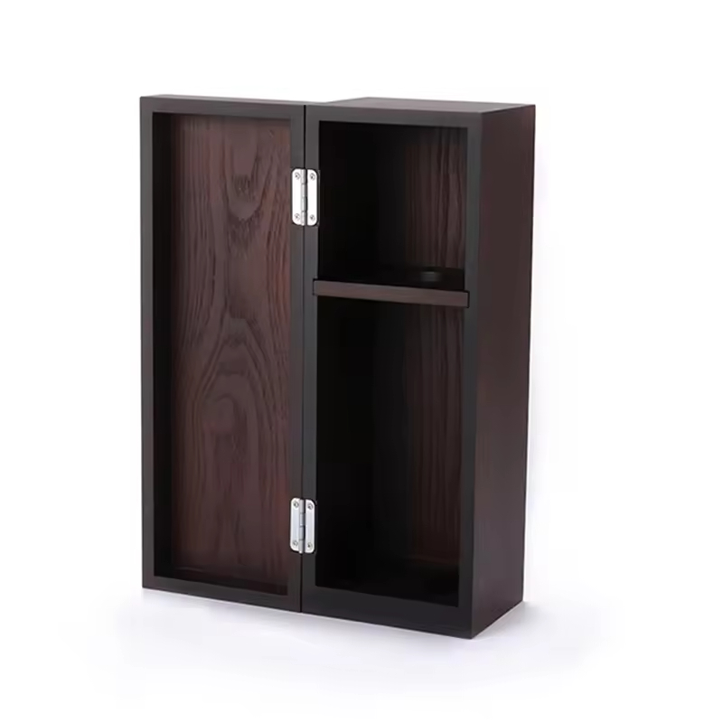 Luxury Wooden Drawer Sunglasses and Eyeglasses Packaging Set with Custom Logo Modern Home Decor