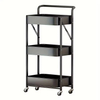 Custom Three-Tier Standing Type Storage Rack for Space-Saving Non-Installation Living Room Rack
