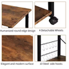 Custom Three-Level Steel and Wood Combined Bowl Rack for Kitchen Oven Storage for Kitchen Islands & Carts