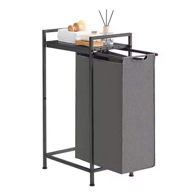 OEM ODM Household Laundry Storage Basket with a Pull-Out and Removable Bag Laundry Basket Laundry Hamper