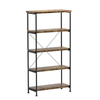 Factory Customizable 63'' H X 31.5'' W X 14.25'' D 5 Tier Bookshelf for Living Room Bedroom Large Storage Shelf for Bathroom Use