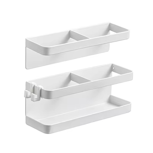 Functional Home Office Magnetic Umbrella Stand Rack Wrought Iron Wall Mounted Organizer Magnet Adsorption Foldable Metal Design