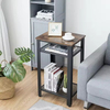 ODM OEM 3-Layer Nightstand Living Room Furniture for Apartment Use for Bedroom Office Dining Featuring Mesh Shelves End Table