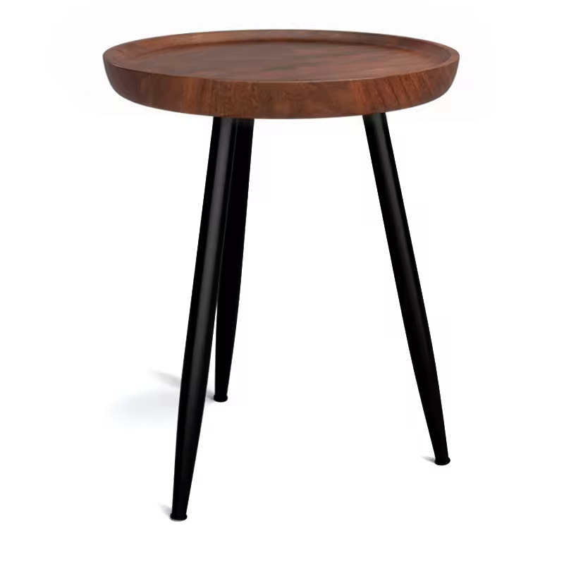 The Factory Sells Tailor-made Living Rooms and Bedrooms Side Tables Made of Antique Metal and Wood End Table