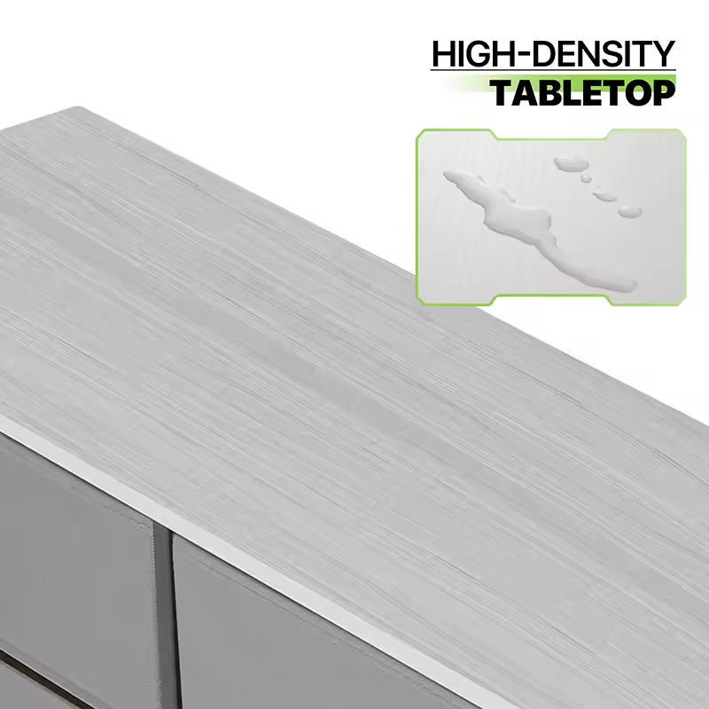 5-Tier Modular Dresser Storage Cabinet, Heavy-Duty Closet Organizer for Bedroom Nursery, Wholesale Customizable Unit