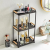Factory Wholesale 3-layer Detachable Kitchen Seasoning Rack Bedroom Cosmetics Storage Rack Countertop Storage Rack