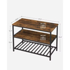 Factory Customizable Standing Type 3-Tier Wood Metal Kitchen Storage Rack Dish Bowl Organizer Strong Load-Bearing Capacity HuiNa No reviews yet