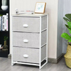 ODM OEM 29 InH X 12 in W X D18 in Bedroom With 3Drawers Storage Tower Nightstand Dresser