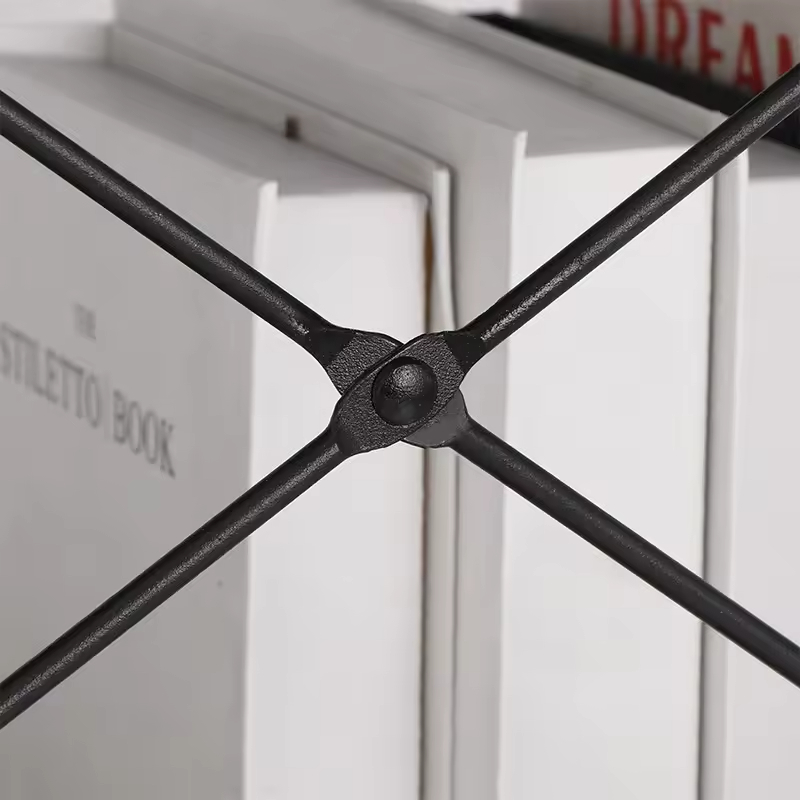 Custom 2-Tier Small Metal Shelving Unit for Home Garden & Industrial Use Space-Saving Bookcase From Factory