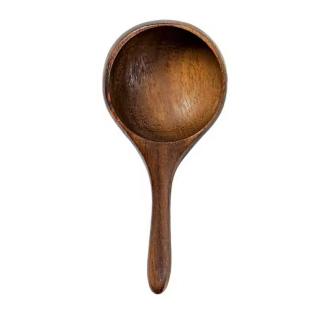 Wholesale Customized Logo High Quality Durable Modern Design Home Decor Tableware Coffee Scoops Tea Honey Wood Spoon