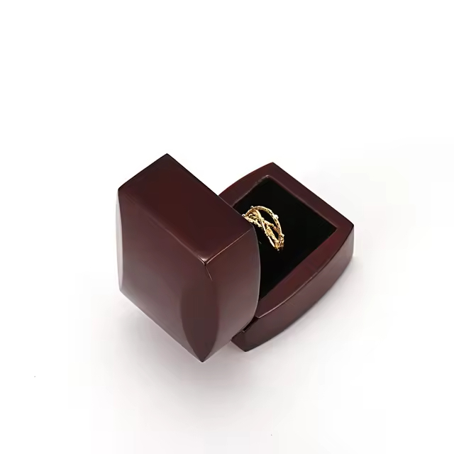 5g 10g 15g 30g 50g Black Wood Airtight Rectangle Jars with Lids Durable & Space Saving for Home Decoration