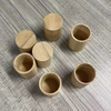 Child Proof Tamper-evident Wooden Cap 18mm with Drops Plug for Essential Oil Bottle Customizable Color Modern Design