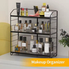 Manufacturer Custom Freestanding Stainless Steel Spice Rack with Adjustable Racks 3-Tier Spacious Kitchen Spice Rack
