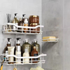 Hot Selling Wall-mounted Metal Shower Shelf Caddy Organizer for Bath & Kitchen Storage Wholesale Bathroom Storage Solution