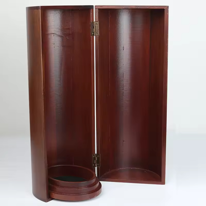 Chinese Modern Solid Wood Durable Space Saving Umbrella Stand Commercial Hotel Home Use Simple Creative Rectangle Straight