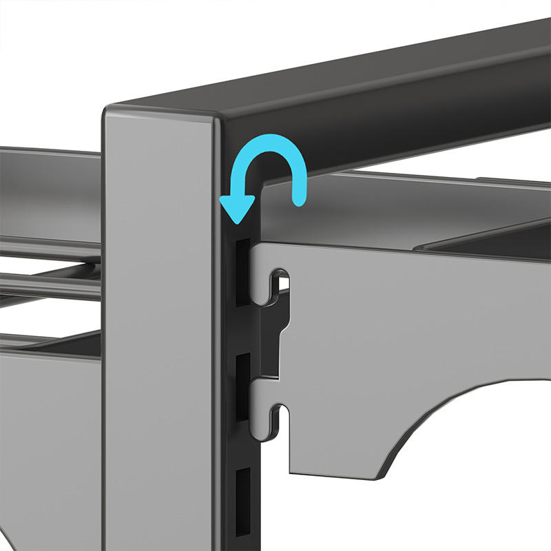 Factory Custom Kitchen Storage Rack Adjustable Pot Storage Rack Under Cabinet Kitchen Stainless Steel Storage Rack