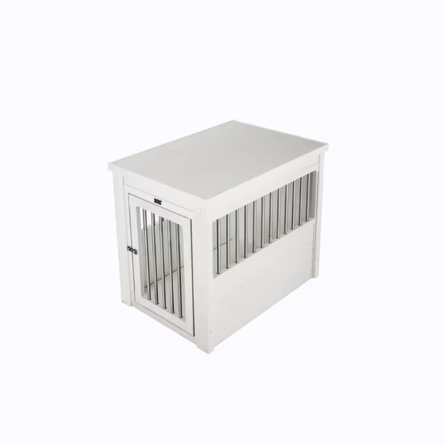 ODM&OEM Heavy Duty Wooden Dog Crate Dog Crate End Table - Durable Wood-Plastic Composite with Stainless Steel Latch
