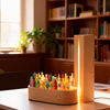 Wooden LED night light