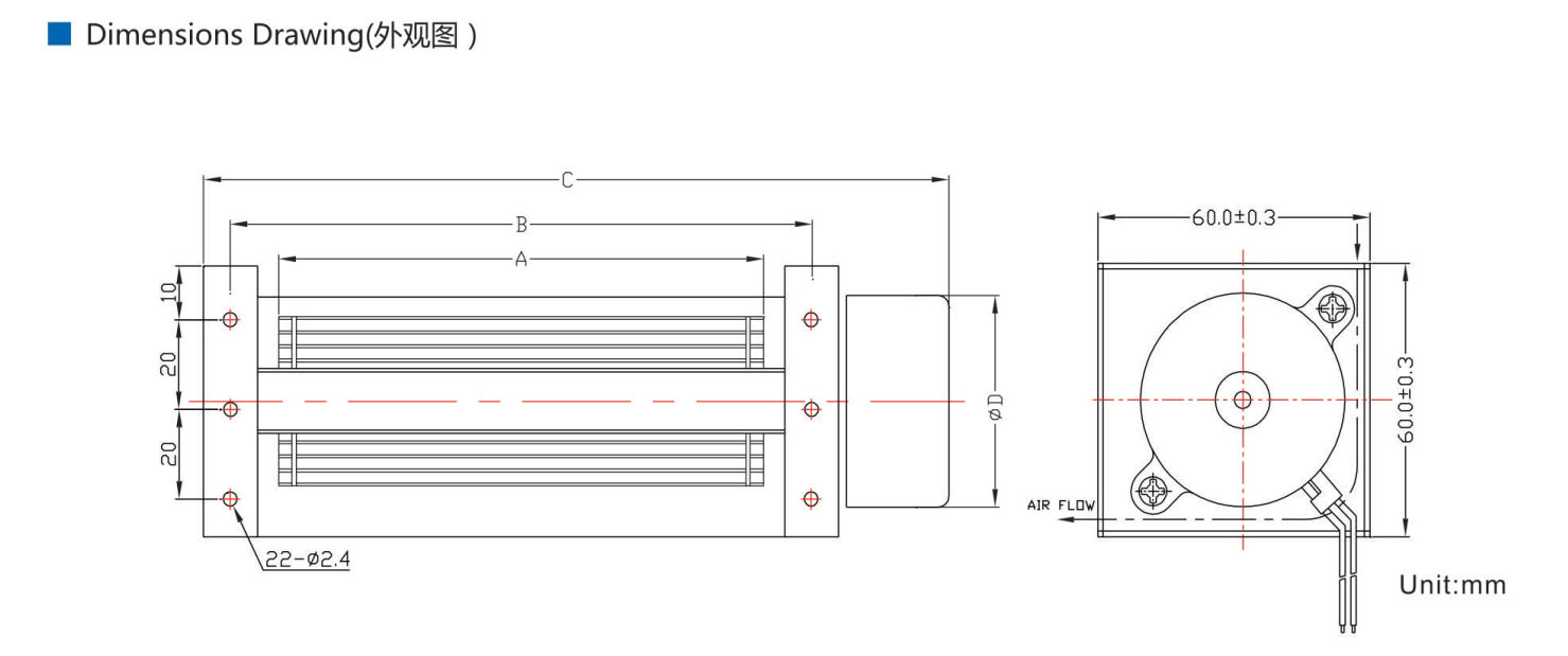 Tangential Fan