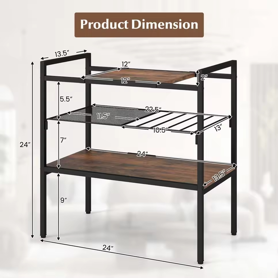 Contemporary ODM/OEM Living Room Storage Shelves Kitchen Office & Guest Room Side Sofa Table for Hotels & Dining Applications