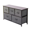 ODM OEM 5 Drawers LivingRoom Bedroom Storage Organizer Fabric Dresser