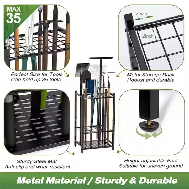 Custom Factory-Made Heavy Duty 3-Tier Utility Metal Wall-Mounted Shelving Unit 17-in W X 12-in D X 29-in H Garage Display
