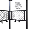 Heavy-Duty 2-Tier Steel Utility Shelving Unit Custom Factory Multi-Function Metal Storage Rack for Tool Display