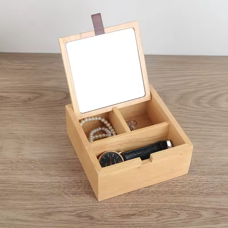 Wholesale High-end Watch Box 12 Slots Leather Transparent Watch Display Box for Stores Watch case with Pillows