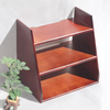 Storage Rack Bookshelf Vintage Shelves Small Wooden Bookcase Indoor Plant Stands Desk Organizer
