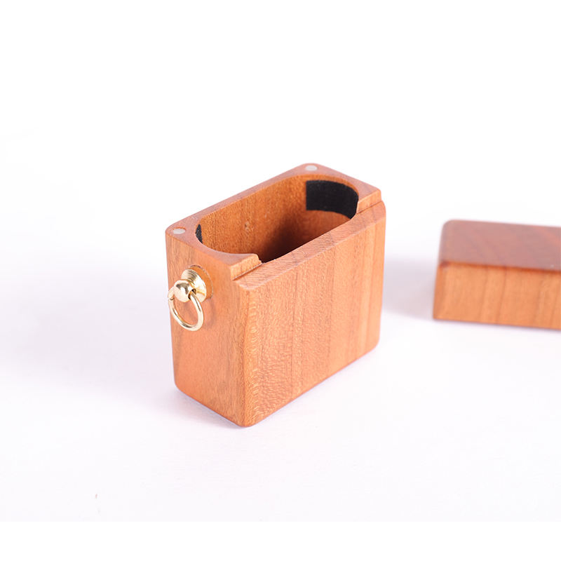 Factory Wholesale Luxury Wooden Bamboo Durable Shockproof Case Cover with Customizable Color and Modern Style for AirPod Pro 1 2