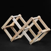 Modern Durable Space-Saving Wooden Wine Rack with Customizable Color Designed for Easy Cleaning and Home Bar Use