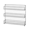 Custom Kitchen Storage Rack Single Tier 27-Jar Stainless Steel Spice Rack Floor Type Eco-Friendly Non-Folding Factory Design