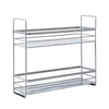 Hot-Selling Eco-Friendly Carbon Steel Floor Type Single-Tier Seasoning Rack Home Kitchen Storage Shelf Organizer with Spice Rack