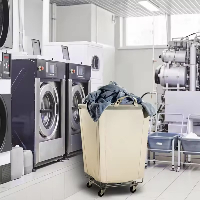 OEM&ODM Laundry Basket with Wheels Laundry Hamper with Removable Wash Bag Household Goods Rolling Laundry Basket