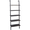 ODM OEM 5 Tier Bookcas Wall Mounted Storage Shelves
