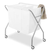 High-Capacity Minimalist Wheeled Laundry Sorter Factory Custom Bathroom Storage Basket for Clothing Practical Rolling Basket