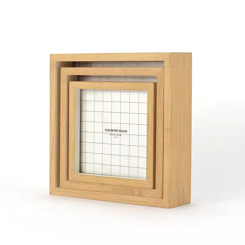 Hollow Three-dimensional Modern Style Customizable Color Durable Space-Saving Digital Printing Photo Frame Wall-mounted Solid