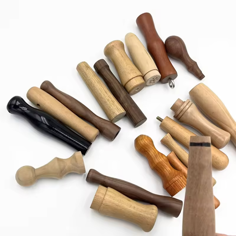 Custom Solid Wood Cosmetic Brush Handles-Lotus Purple Sandalwood Bahua Wood Options Modern Rectangle Design Home