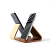 Multi-function Durable Space-Saving Modern Wooden Smartphone Holders Pad Stand Support Party Decoration Small Table Menu Cards