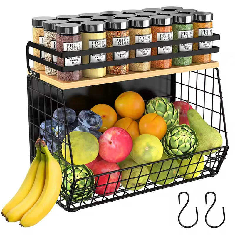 Wall Mounted Corner Storage Shelves Shampoo Holder Cosmetic Rack Iron Shower Drain Basket Kitchen Spice Minimalist Living Room