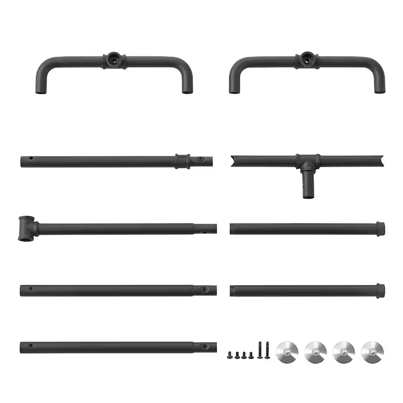 Custom logo Stand Steel Rod for Clothes Hangers Solid Wood Floor Bedroom Coat and Hat Rack Vertical Space Saving Clothes Hanger