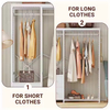 Modern Simple Home Bedroom Bathroom Living Room Detachable Waterproof Wood Metal Clothing Storage Cabinet