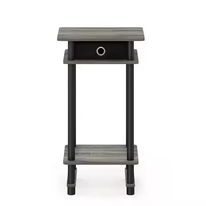 Customizable ODM OEM D29 W39.49H70 cm C-Shaped Corne Snack Sofa Console Table Rustic Home Furniture for Hotel Bedroom Apartment