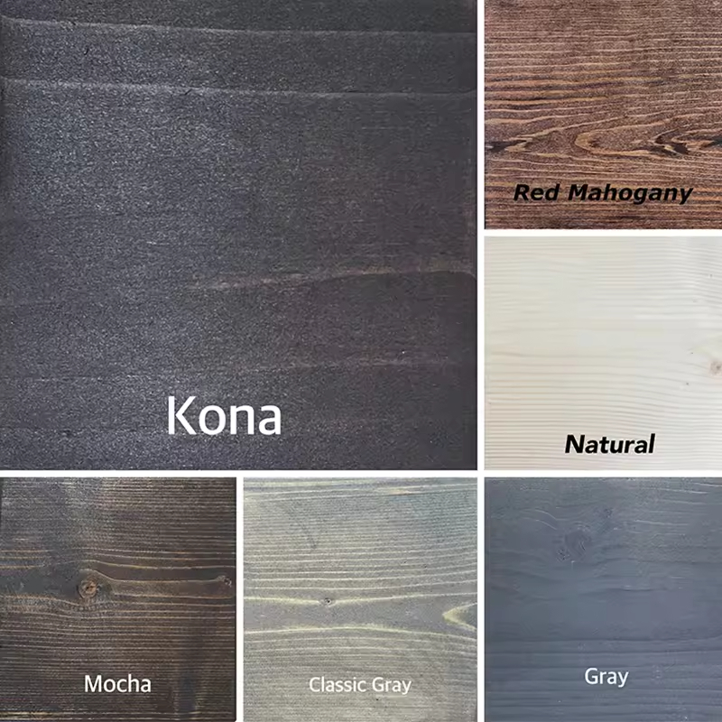 Wood Floating Shelves of 2-Modern Rectangle Design for Wall Mounting-Wide Wooden Shelves for Bedroom Kitchen Bathroom