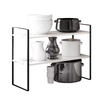 Factory Custom Kitchen Storage Rack Countertop Shelf Spice Rack Expandable 2-tier Storage Rack Under-sink Organizers
